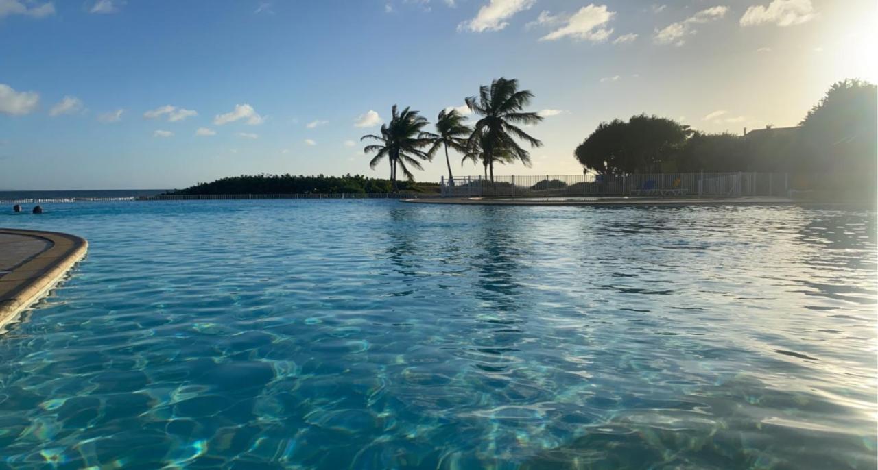 Ti.Maanga Vue Mer Pieds Dans L'Eau سانت فرانسوا المظهر الخارجي الصورة